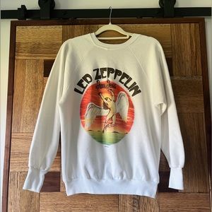 Vintage Led Zepplin | Swan Song Crewneck Sweatshirt